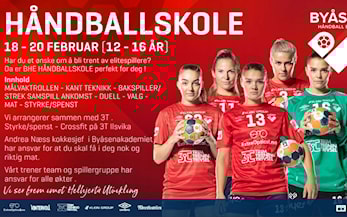 BYÅSEN HÅNDBALL ELITE HÅNDBALLSKOLE